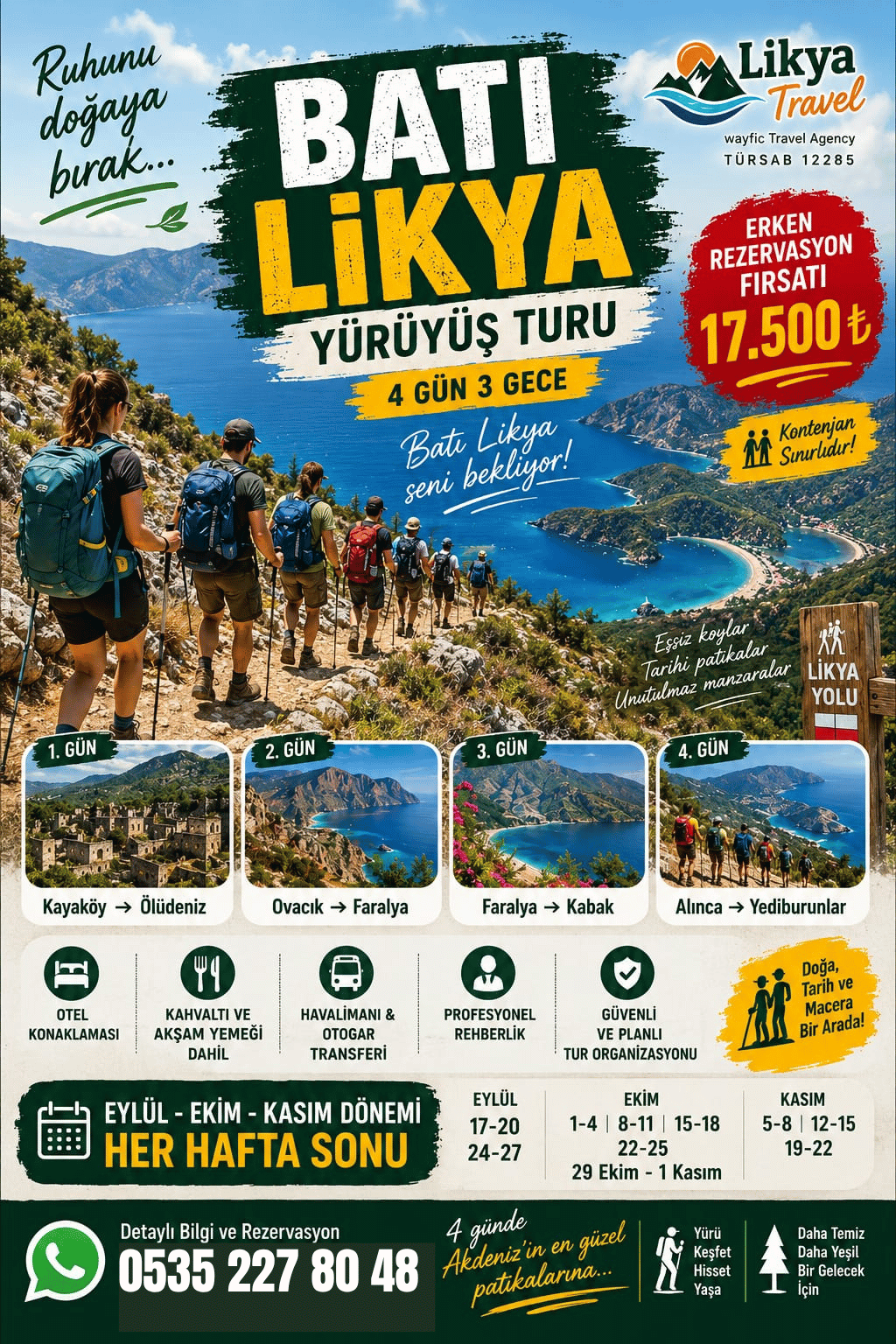 Western Lycia Hiking Tour